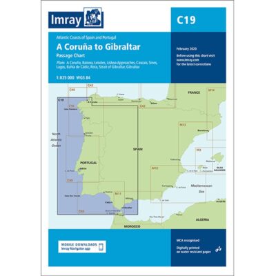 C19 Imray A Coruña to Gibraltar