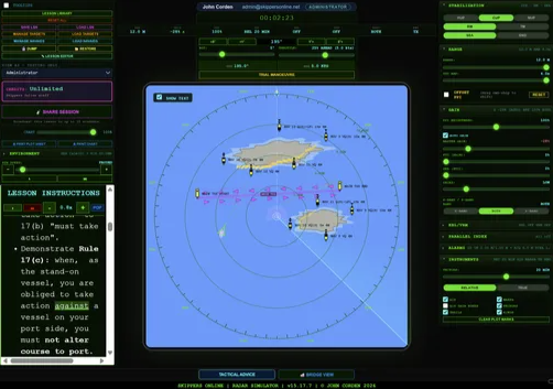 Marine Radar Simulator